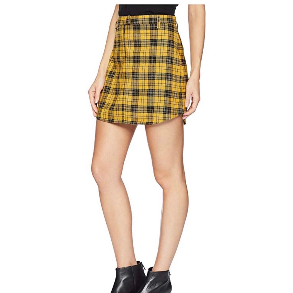 BB Dakota “I Totally Paused Mini Skirt”